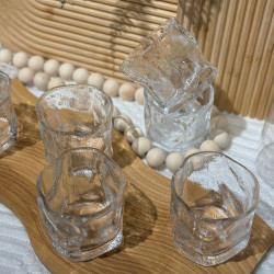 Glass Cups Set 6 Pieces